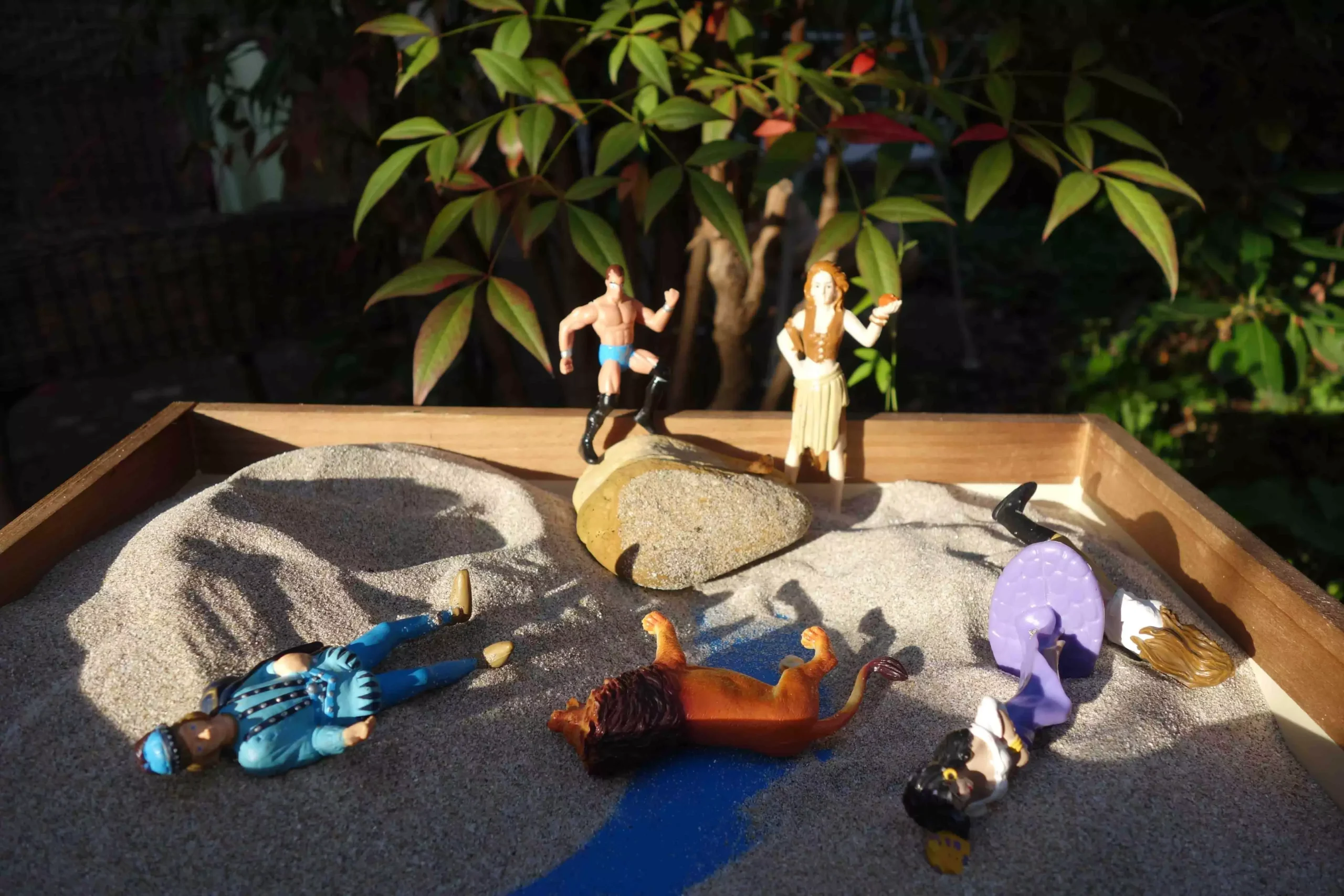 Séance de formation au Jeu de sable