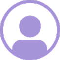 icône profil utilisateur violette dans un cercle